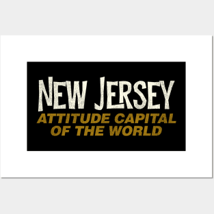 NEW JERSEY Attitude Capital of the World Posters and Art